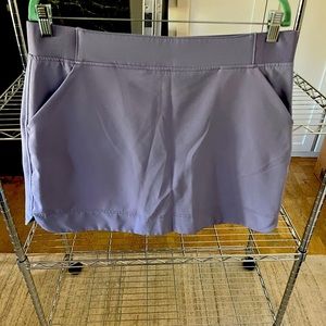 32 Degrees purple women skirt/skort size Large